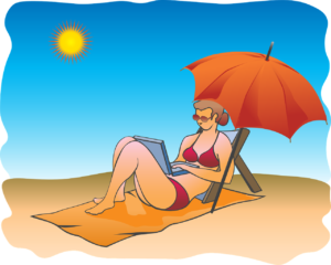 woman, sunbathing, umbrella-3046591.jpg